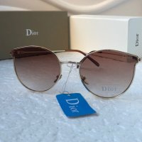 DIOR 2021 слънчеви очила тип котка UV 400 защита с лого, снимка 2 - Слънчеви и диоптрични очила - 34289832