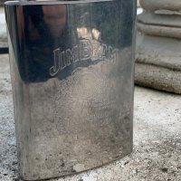 Метална флашка за алкохол Jim Beam, снимка 5 - Други - 39246724