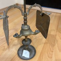Стара маслена лампа, снимка 10 - Антикварни и старинни предмети - 41242834