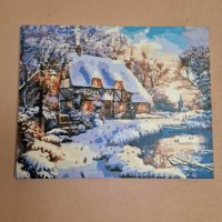 Нова картина 40см-50см Зима Коледа Christmas , снимка 3 - Картини - 39909623