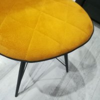 Жълти трапезни столове - 2броя, снимка 13 - Столове - 39184135