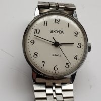 Мъжки механичен часовник Sekonda 19 Jewels, снимка 2 - Антикварни и старинни предмети - 38951389