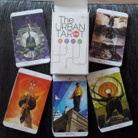 78 съвременни таро карти: Urban Tarot & Pagan Tarot & Spacious Tarot, снимка 4 - Други игри - 33814085