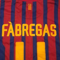 Барселона - Barcelona - Nike - Fabregas №4 сезон 2011/2012, снимка 12 - Футбол - 40512579