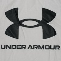 Under Armour UA Logo оригинална блуза M спорт памук фланелка, снимка 4 - Спортни дрехи, екипи - 41724213