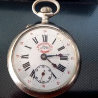Колекционерски джобен часовник Роскопф, Rosscopf ancre, работи отлично, снимка 1 - Антикварни и старинни предмети - 40098575