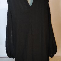 Елегантна черна рокля р-р М, нова, снимка 8 - Рокли - 41566598