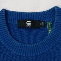 G-STAR RAW оригинален пуловер S памучен Block Stripe R Knit, снимка 3 - Пуловери - 40166930