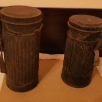 Две немски кутии за противогази. , снимка 3 - Антикварни и старинни предмети - 39507116