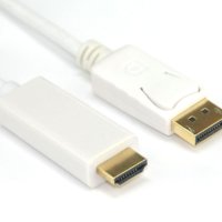 VCom Кабел Display Port M / HDMI M - CG605L-1.8m, снимка 1 - Кабели и адаптери - 41313612
