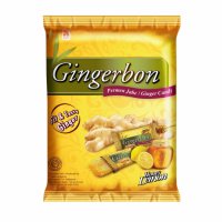 Agel Gingerbon with Honey Lemon / Агел Джинджербон 125гр Бонбони с джинджифил, мед и лимон, снимка 1 - Домашни продукти - 35915120