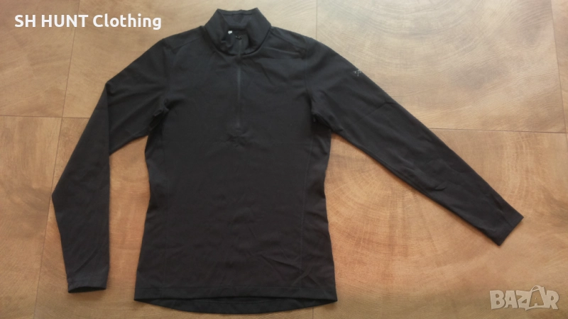 Arc'teryx Phase AR Half-Zip Base Layer Black Размер S термо блуза ски сноуборд 9-58, снимка 1