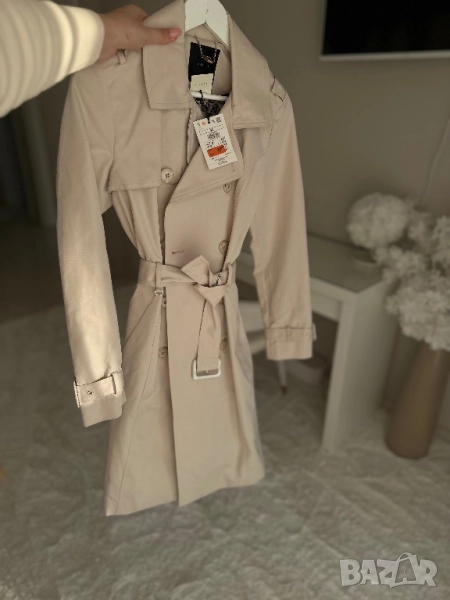 Тренч бежов Mohito, снимка 1
