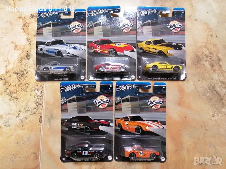 💕🧸 Hot Wheels Vintage set, снимка 1
