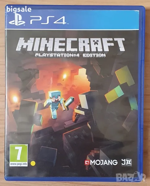 Minecraft PlayStation 4 Edition PS4 Плейстейшън 5 PS5 диск игра , снимка 1