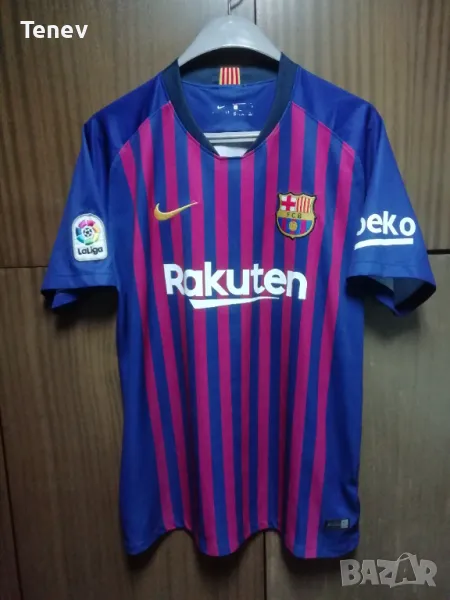 Barcelona Nike 2018/2019 оригинална тениска фланелка Барселона размер L, снимка 1
