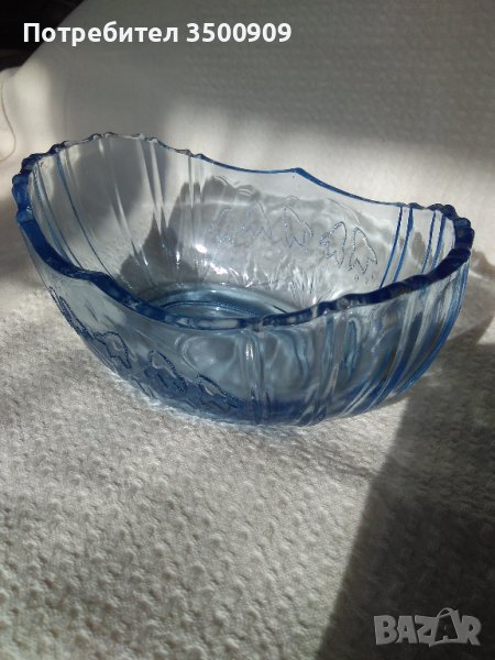 стъклена бонбониера, снимка 1