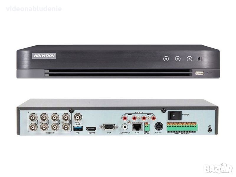 8-канален 8 мегапиксела DVR - HIKVISION iDS-7208HUHI-M1/E(C), снимка 1