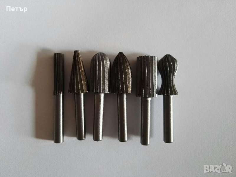 Борчета, борфрези, комплект 6 броя/6мм, Бормашина, снимка 1
