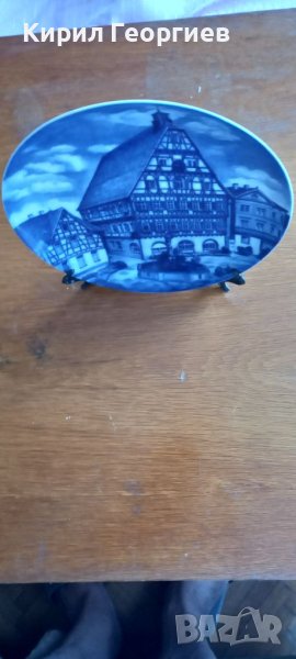 Красива колекционерска  порцеланова чиния за стена , снимка 1