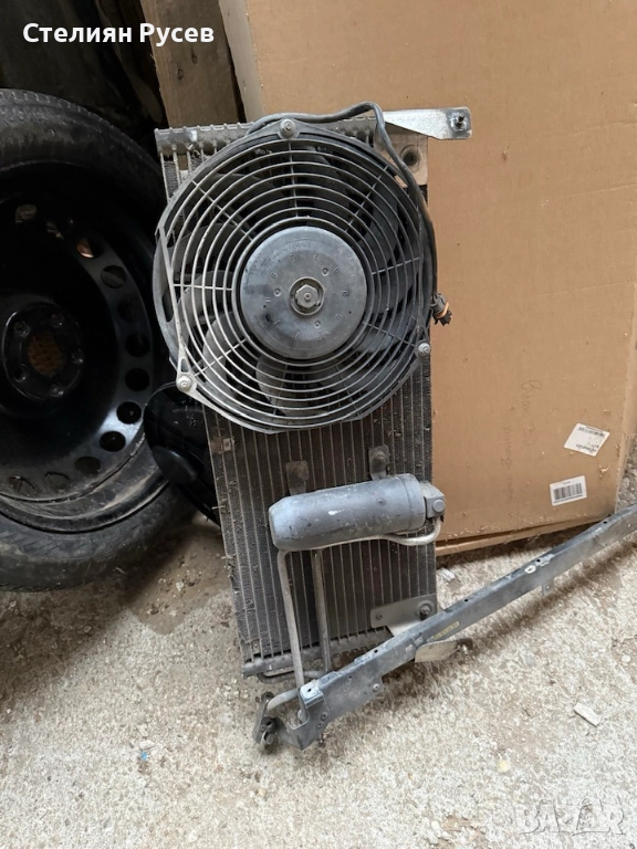 радиатор климатик + перки за opel corsa B 1.2i   цена 40 лв или 20.45 евро общо  беше пълен с фреон,, снимка 1