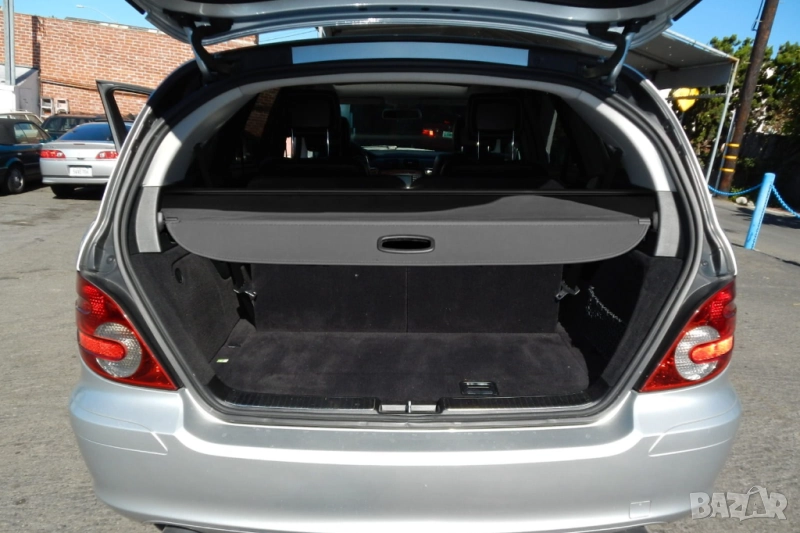 Щора за багажник Mercedes R-Class W251 2005–2013 – черна, алуминиева касета и PVC плат, снимка 1