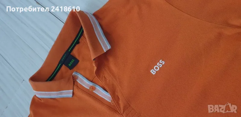 Hugo Boss Paddy Pique Cotton Regular Fit Mens Size 2XL - 3XL ОРИГИНАЛНА Тениска!, снимка 1