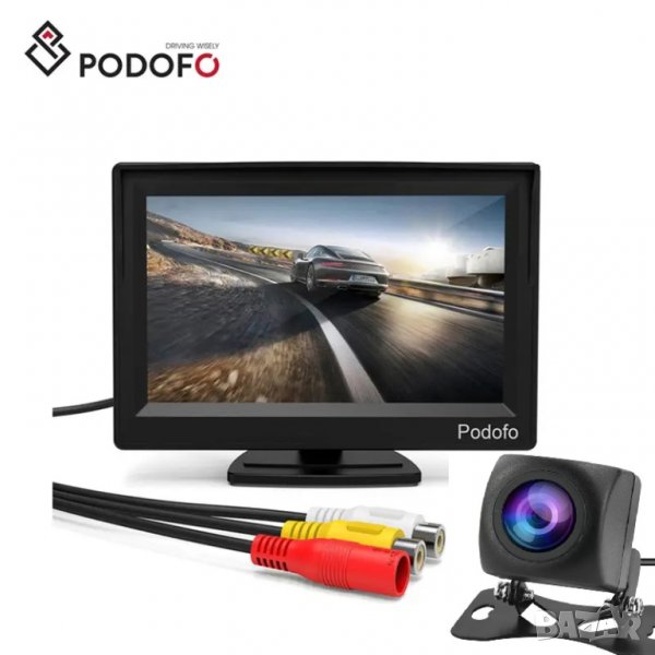 Система за паркиране, камера за заден ход, камера задно виждане за кола автомобил, парктроник, снимка 1