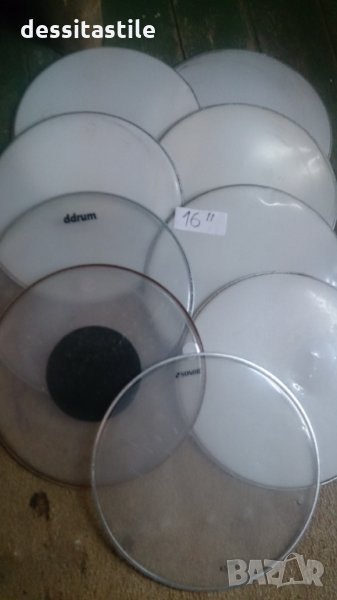 16" кожи за барабани, снимка 1