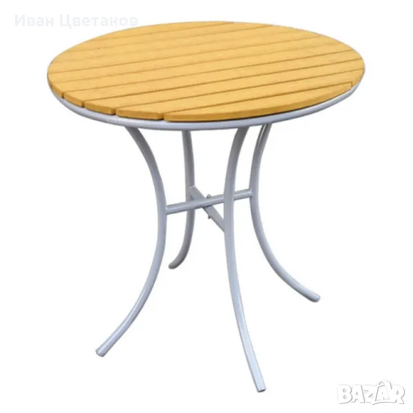 Маса Muhler Bistro Polywood, 70xH72см, снимка 1