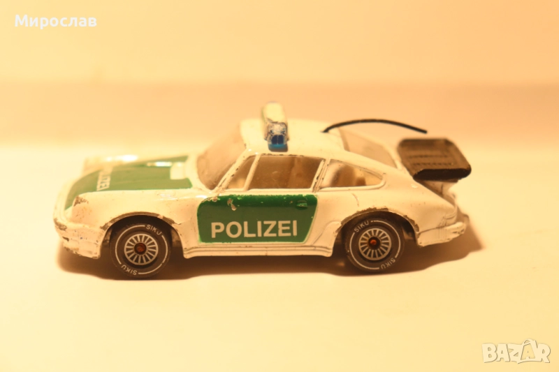 1/64? SIKU PORSCHE 911  POLICE ПОЛИЦИЯ КОЛИЧКА ИГРАЧКА МОДЕЛ, снимка 1