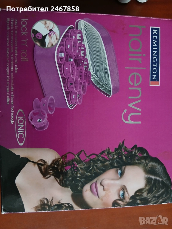 Електрически ролки за коса Remington в отлично състояние., снимка 1