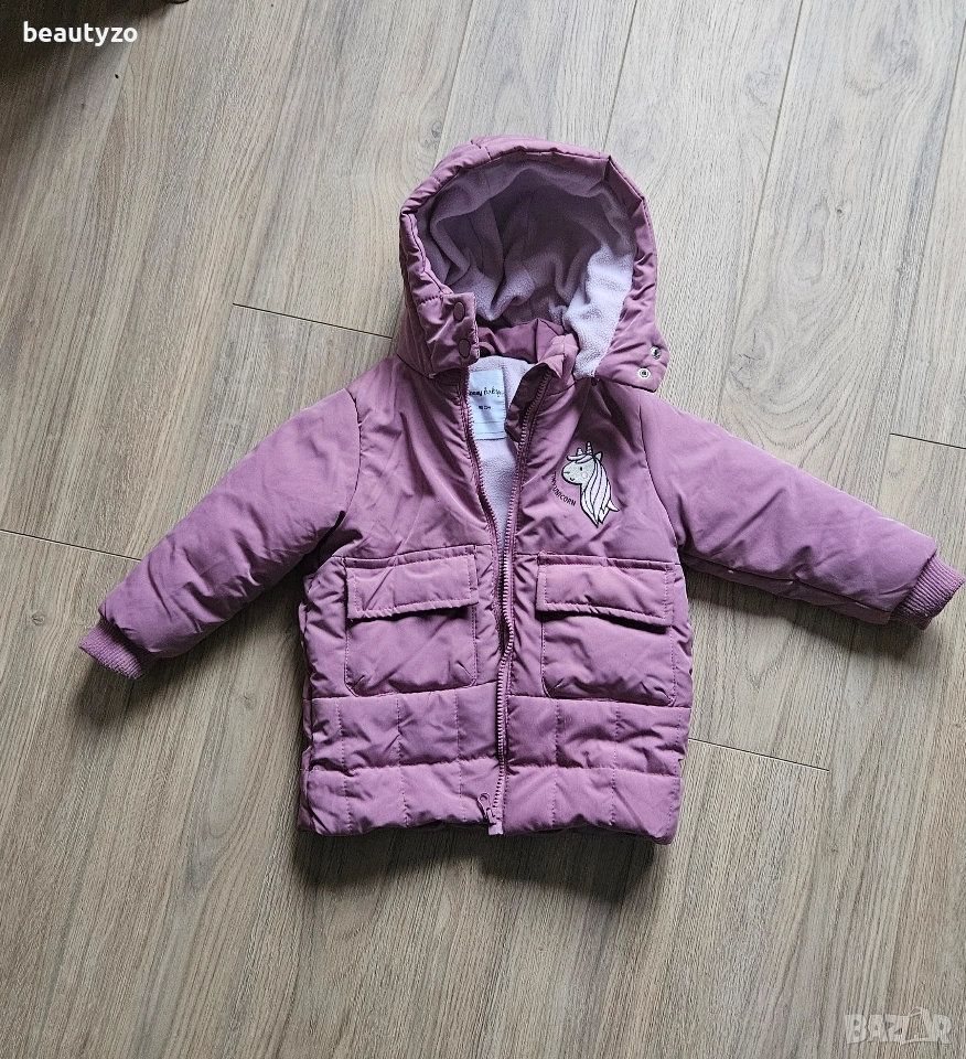 Детско зимно яке за момиче, снимка 1