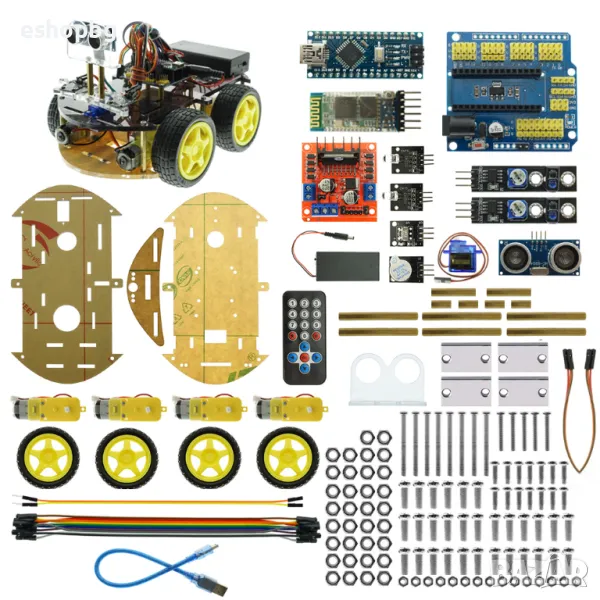 Колесно шаси OKY5004 OKYSTAR ATMEGA328, снимка 1