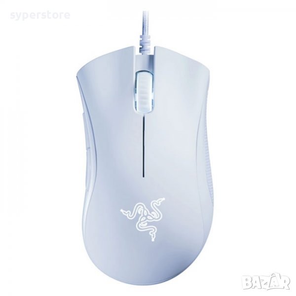 Мишка Геймърска Оптична USB Razer Death Adder Essential White, SS300729, снимка 1