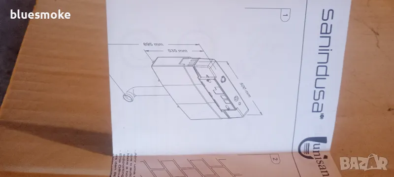 Тоалетно казанче за вграждане, снимка 1