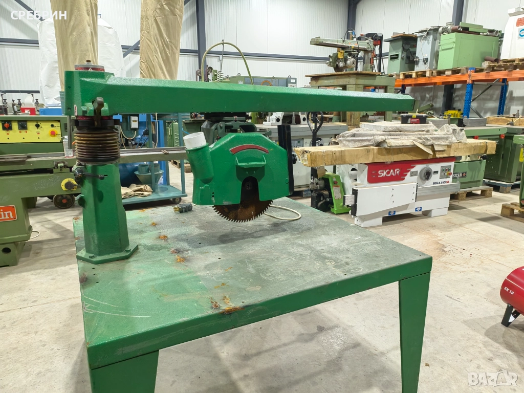 Радиална пендула на 1250 мм 3 кв диск 400 мм, снимка 1