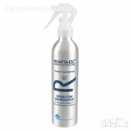 Импрегниращ и подсилващ спрей Regatta Spray On Reproofer , снимка 1