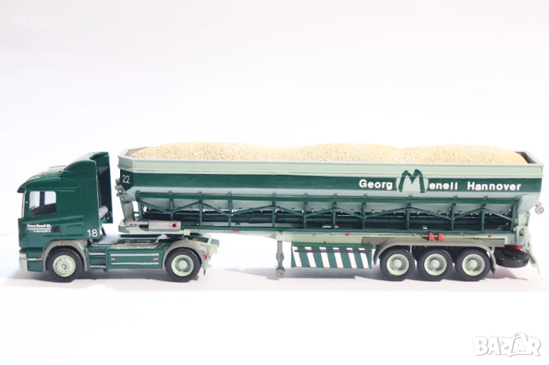 HERPA 1:87 H0 SCANIA ТИР КАМИОН ИГРАЧКА КОЛИЧКА МОДЕЛ, снимка 1