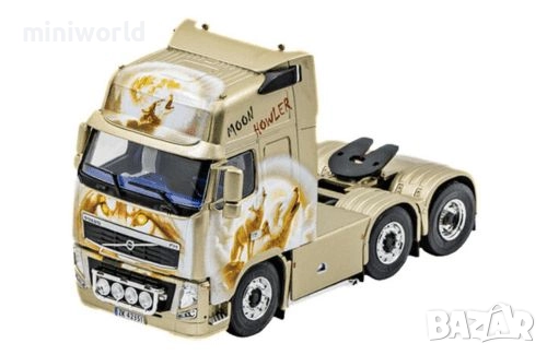 Volvo FH16 Moon Howler влекач 2003 - мащаб 1:43 на Hachette моделът е нов в блистер, снимка 1
