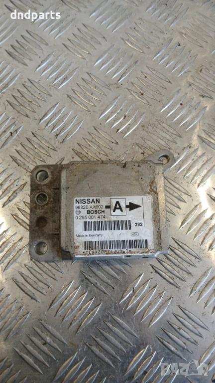 Airbag модул Nissan Micra 2004г. 0285001474 98820AX502 , снимка 1