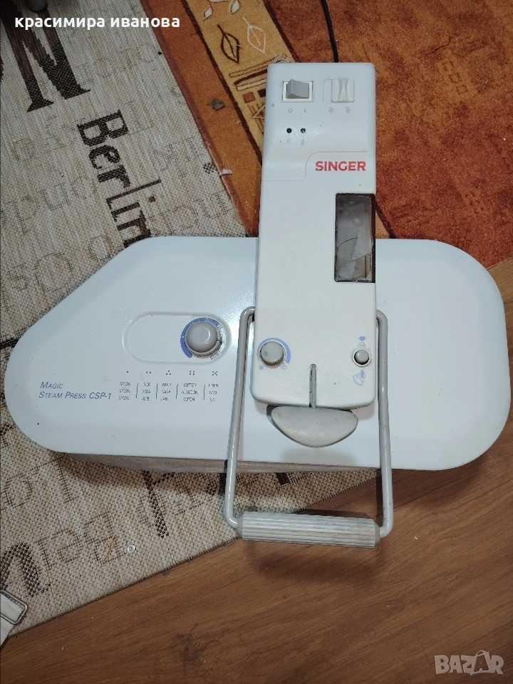 преса за гладене Singer , снимка 1
