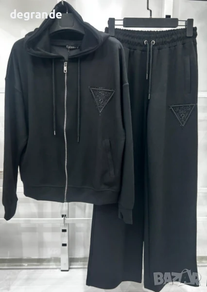 НАМАЛЕН Черен дамски екип Guess  100% памук , снимка 1