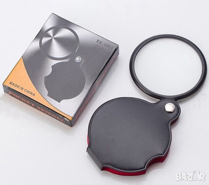 Лупа 3x увеличение, 60 mm, сгъваема., снимка 1