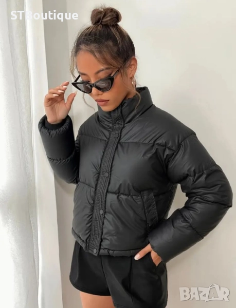 🧥 Дамско зимно PU яке – STBoutique 🧥, снимка 1