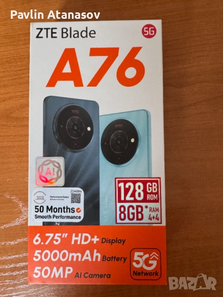 телефон ZTE BLADE 76A, снимка 1