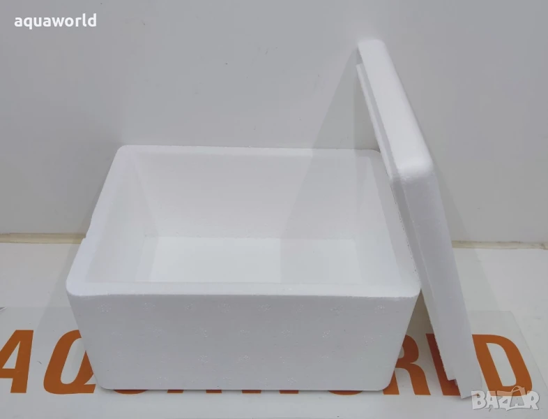 Стиропорена термо кутия 2 л., снимка 1