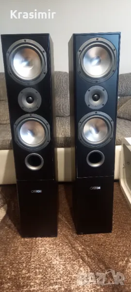 Hi-Fi колони Canton GLE 407 – 2.5-лентови, 170W, Черни Почти перфектно състояние , снимка 1