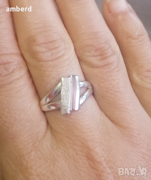 Сребърен пръстен - модел R020А, снимка 1