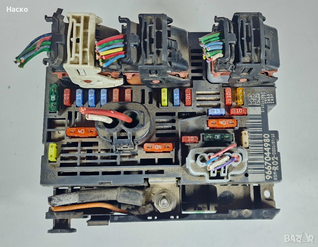 BSM R02-00 Модул Бушониера Бушонно Табло R02 БСМ-Р02-00 BSM-R02-00 9667044980 Peugeot 3008 Пежо 5008, снимка 1